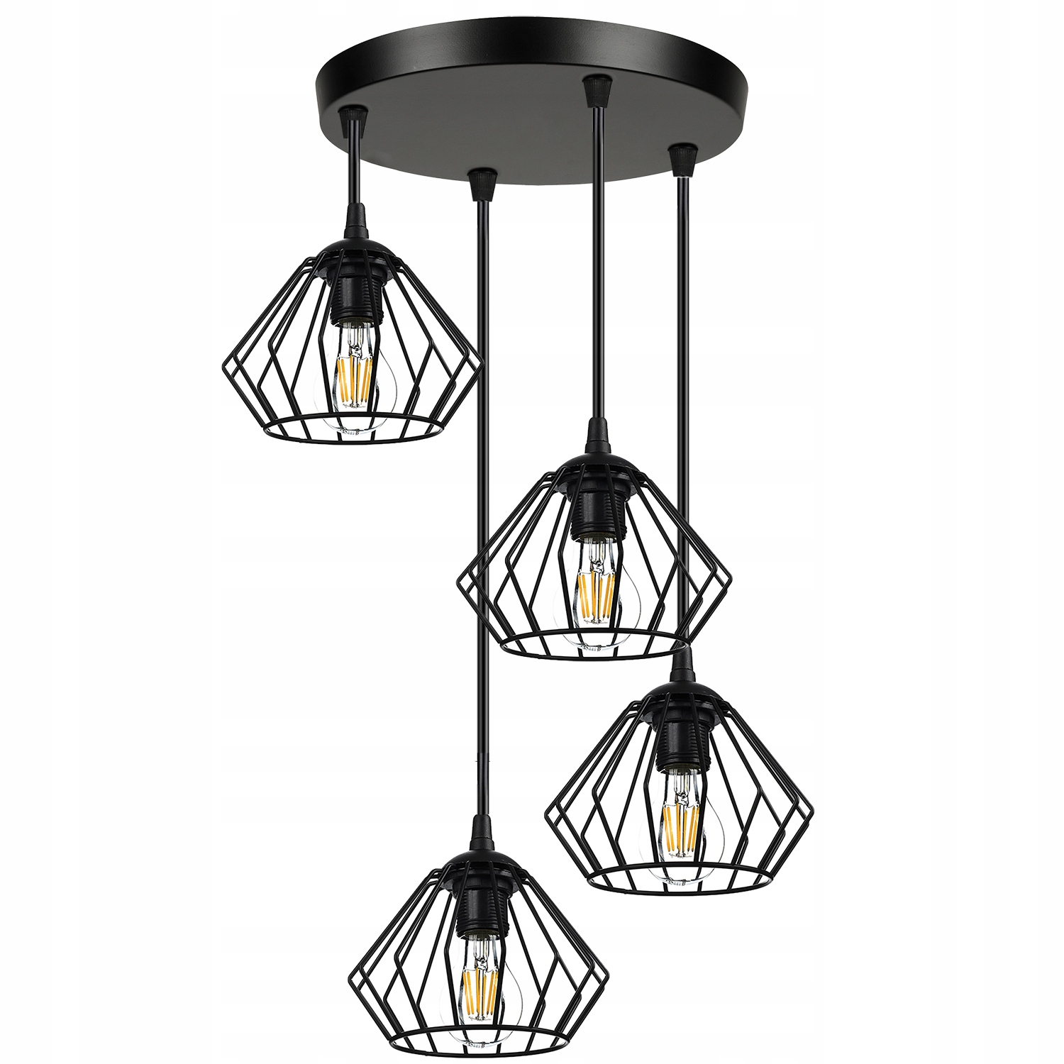 Luster LedLux čierny J